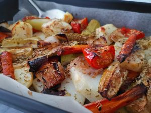 roasted balsamic vegetables