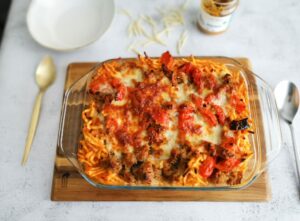 sausage pasta bake