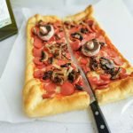 mushrooms pizza