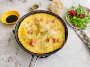 ham and cheese omelette