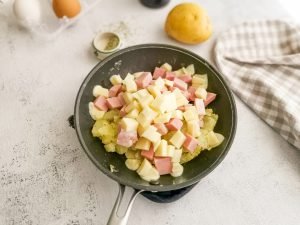 ham and cheese omelette