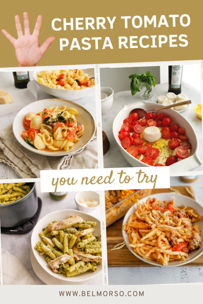 5 cherry tomato pasta recipes