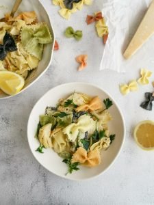 lemon artichoke pasta