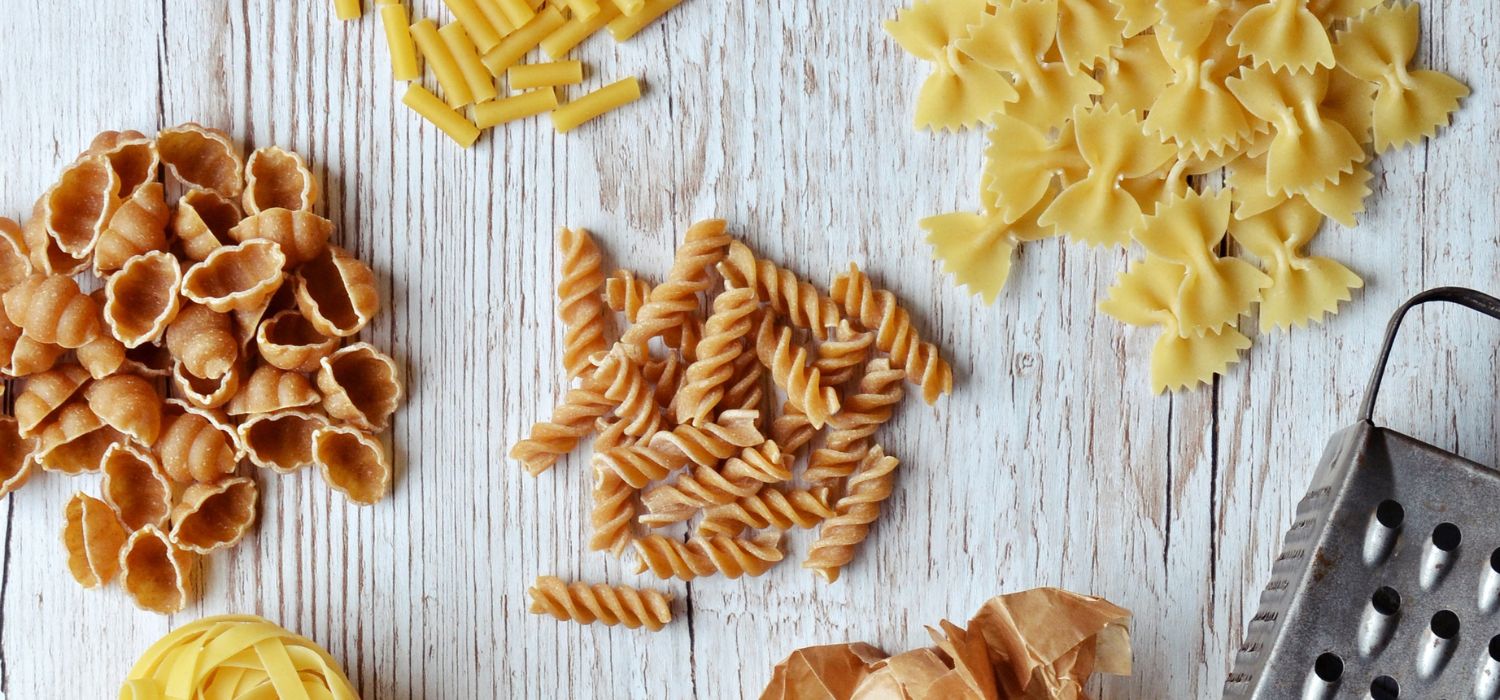 pasta shapes types