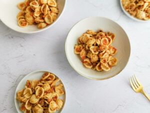 orecchiette with cannonata