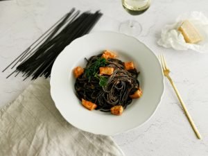 black squid spaghetti