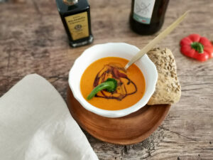 roasted pepper and tomato soup