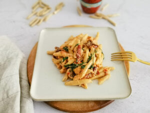 salmon pasta