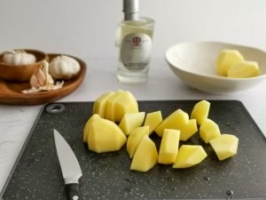 mashed potatoes with extra virgin olive oil