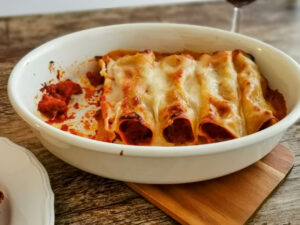 minced lamb cannelloni