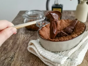 crostata with chocolate