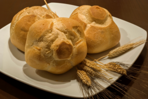 Michetta is a famous Italian bread type from Lombardia