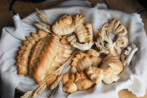 Pane Coccoi is a traditional Italian type of bread in Sardinia