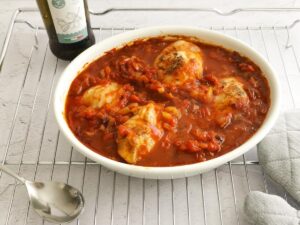 chicken with tomato sauce