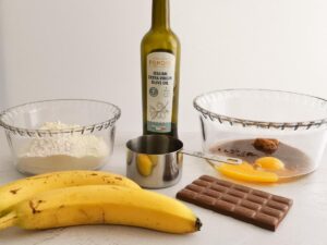 ingredients for banana bread