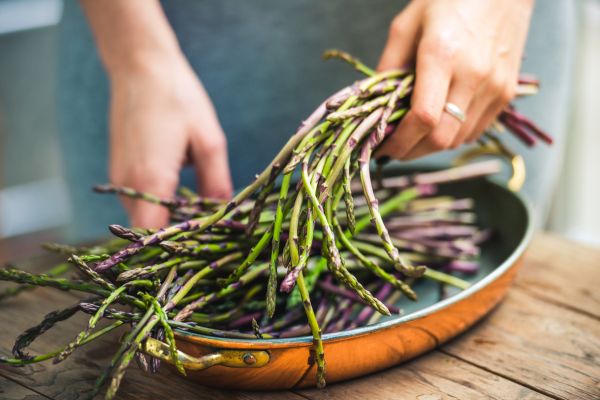 cooking asparagus