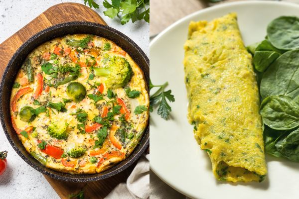 frittata vs omelette
