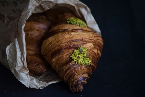 pistachio croissant from Bronte