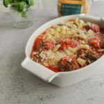 Italian meatballs with eggs