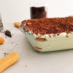 eggless healthy tiramisu