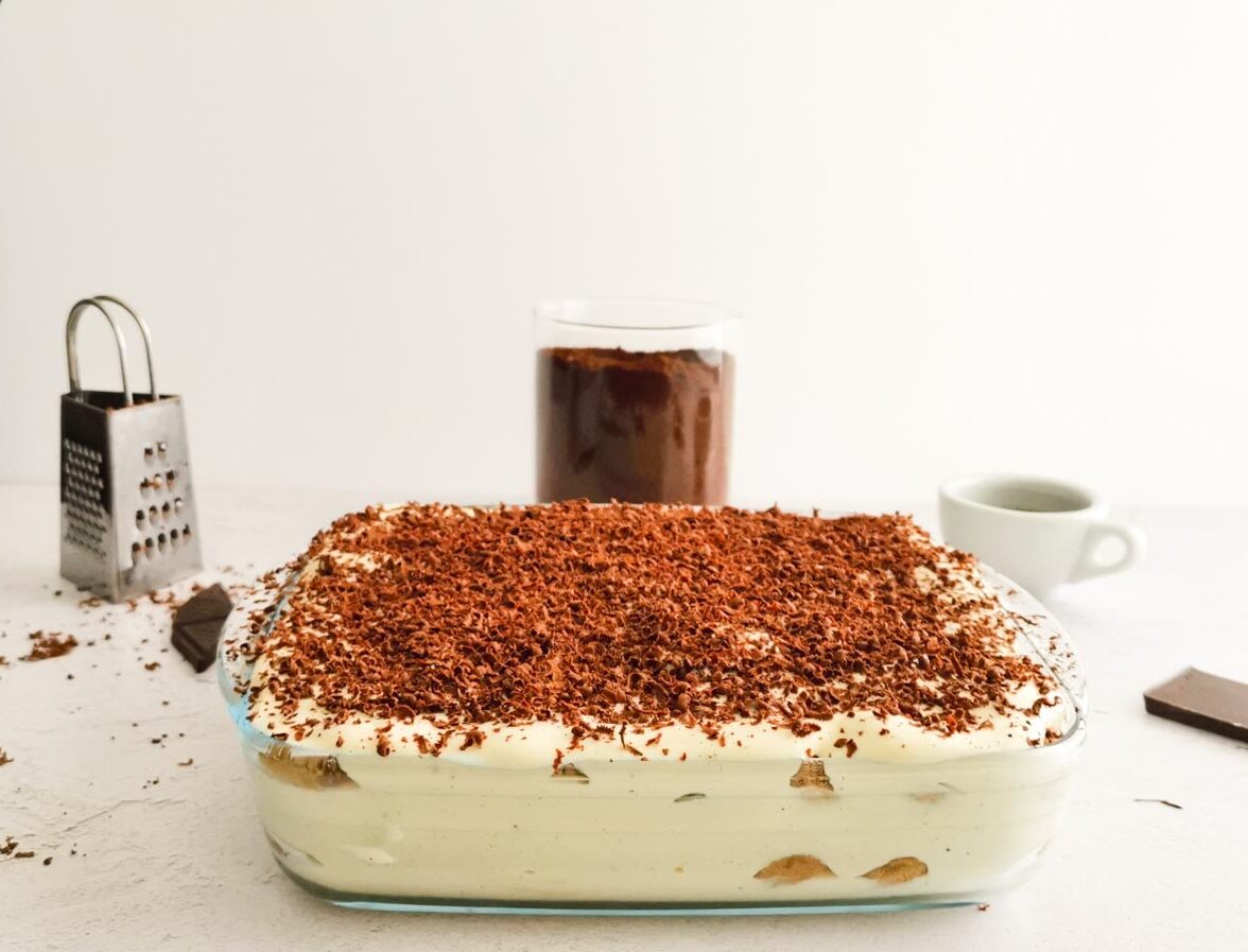 healthy tiramisu