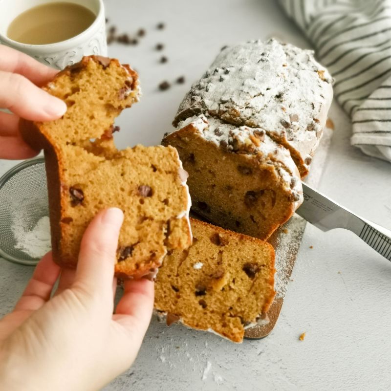 plumcake with eggs