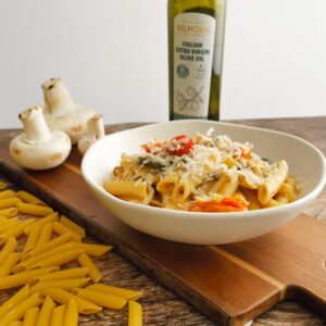 tomato mushroom pasta