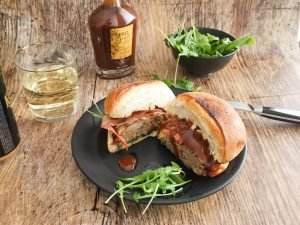 balsamic barbecue bacon burger