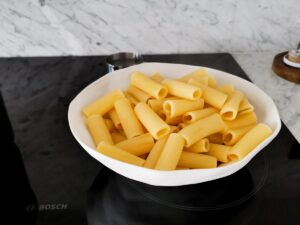 cooked and drained pasta