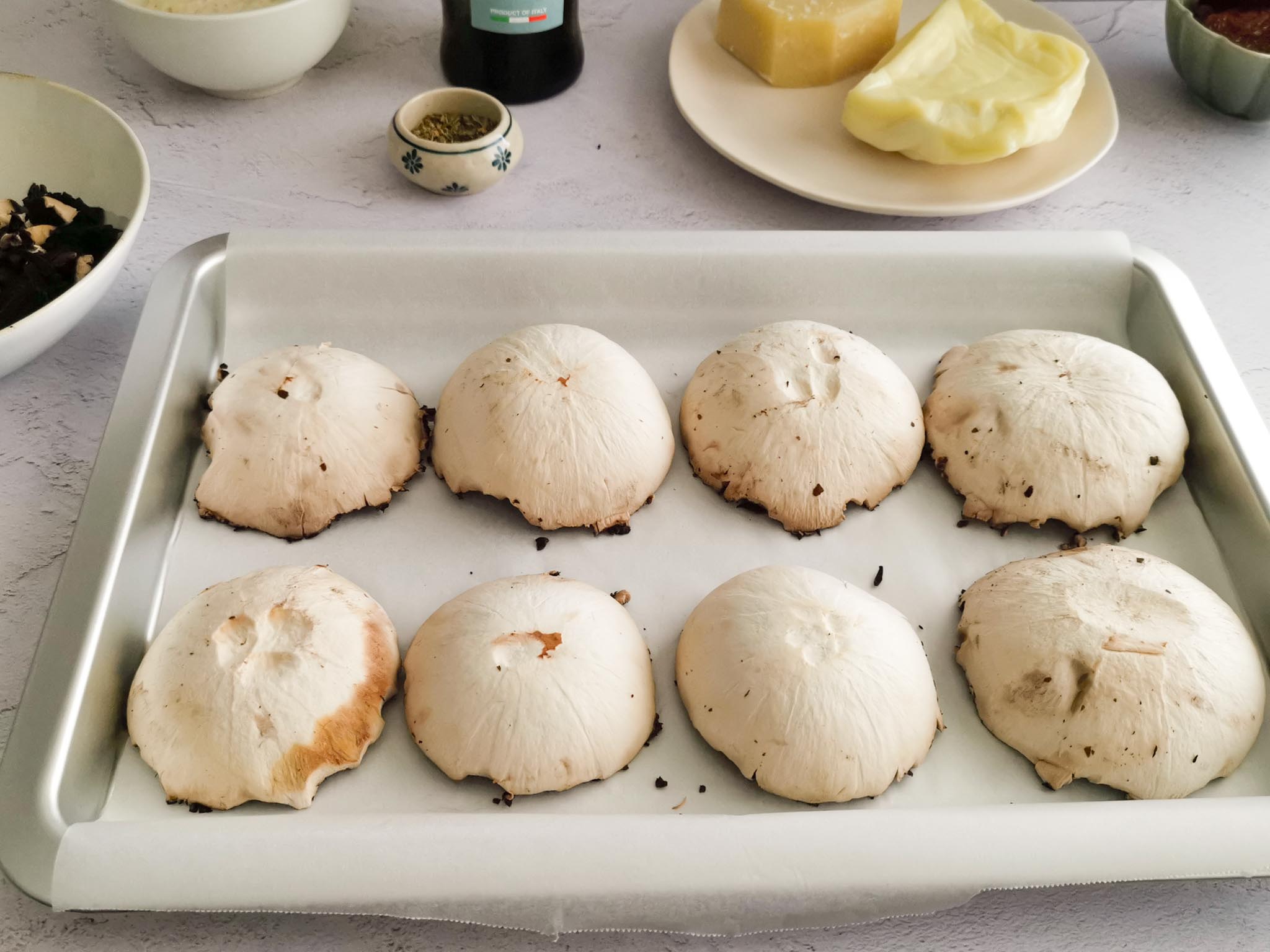 baking mushrooms