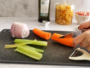 vegetables for pasta e fagioli