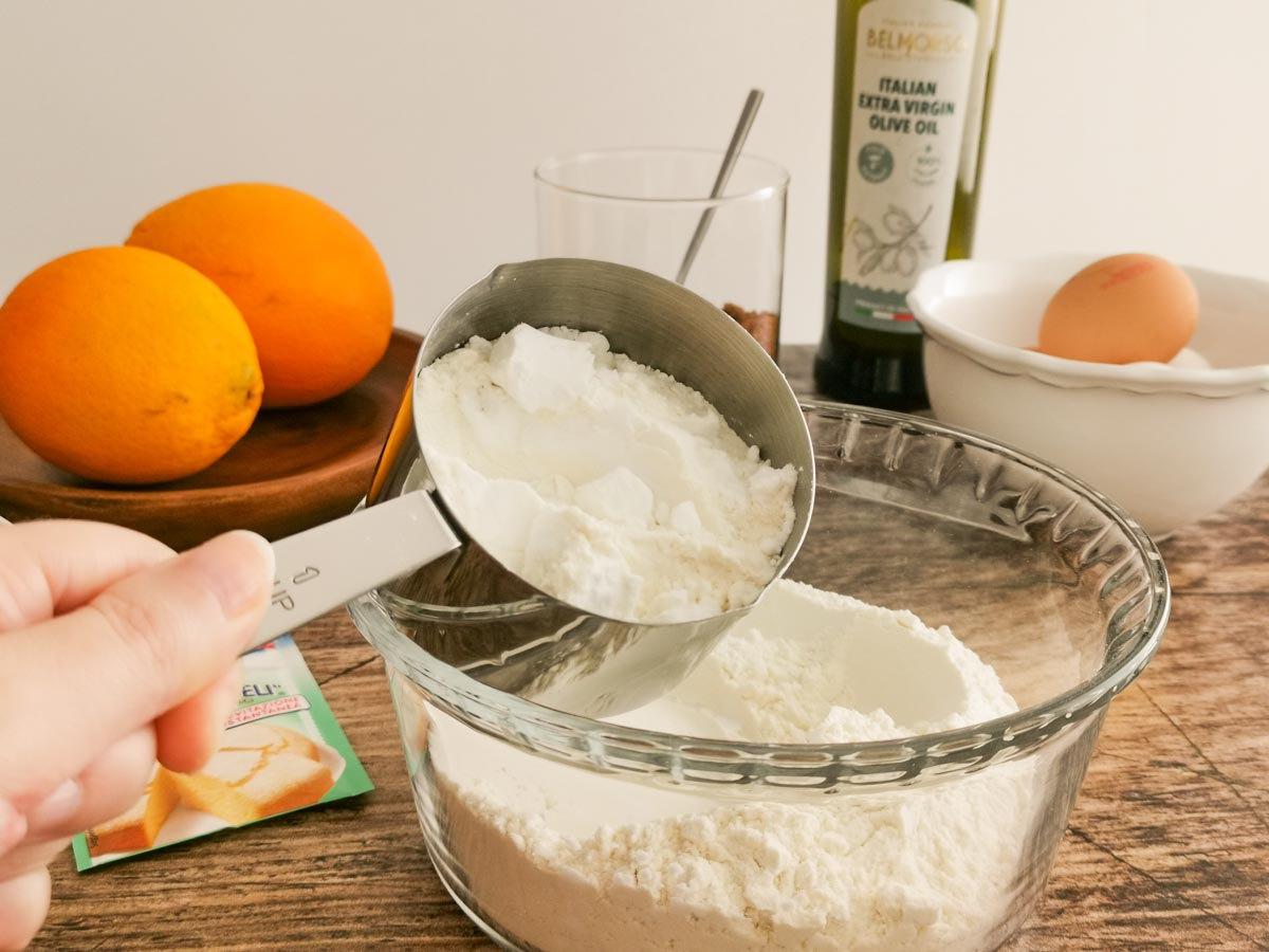 flour mixture for torta paradiso