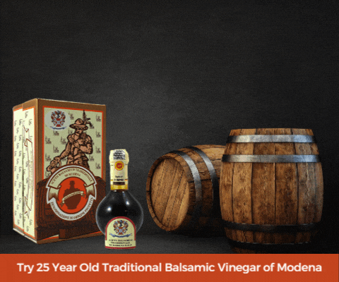 25 year old balsamic promo