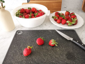 strawberries for tiramisu