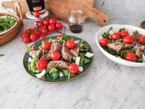 italian balsamic steak salad recipe