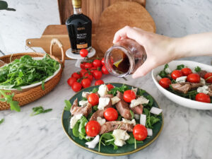 italian balsamic steak salad recipe