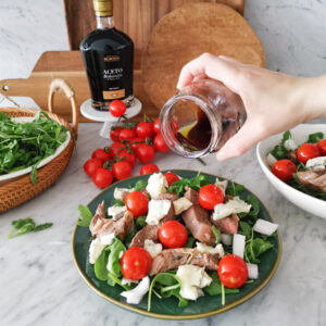 italian balsamic steak salad recipe