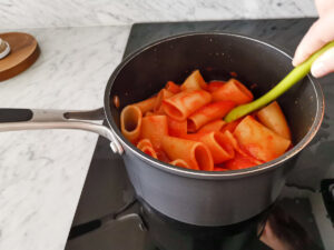 sorrentina paccheri with tomato basil and mozzarella (14)