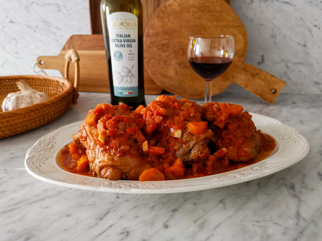 Italian chicken cacciatore