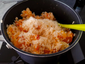 baked pumpkin rice