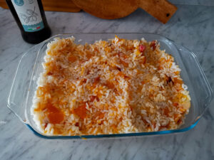 baked pumpkin rice