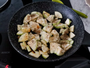 Italian courgettes side dish