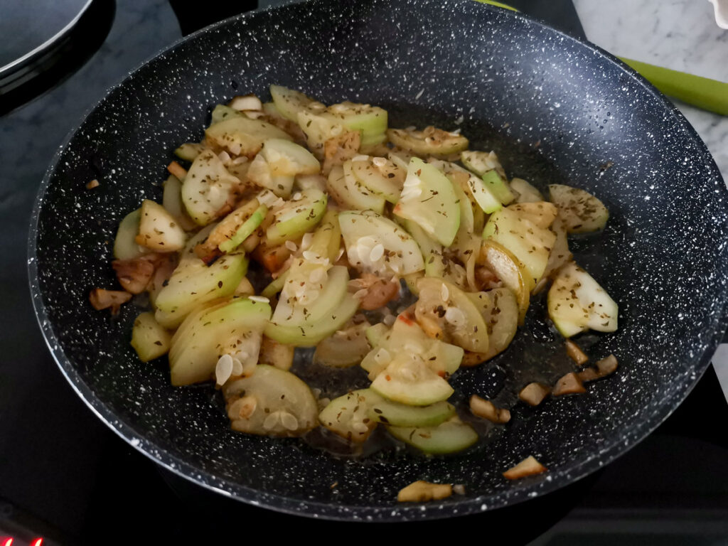 Italian courgettes side dish