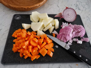 chicken vegetable pasta soup