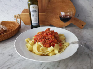 sausage cacciatore pasta