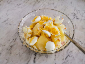 pistachio pesto potato salad