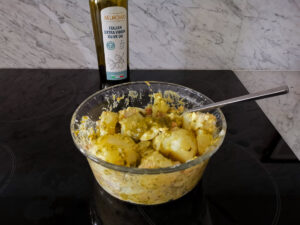 pistachio pesto potato salad
