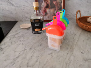 Almond Butter Ice Popsicles