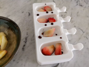 Almond Butter Ice Popsicles