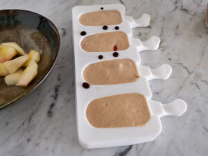 Almond Butter Ice Popsicles